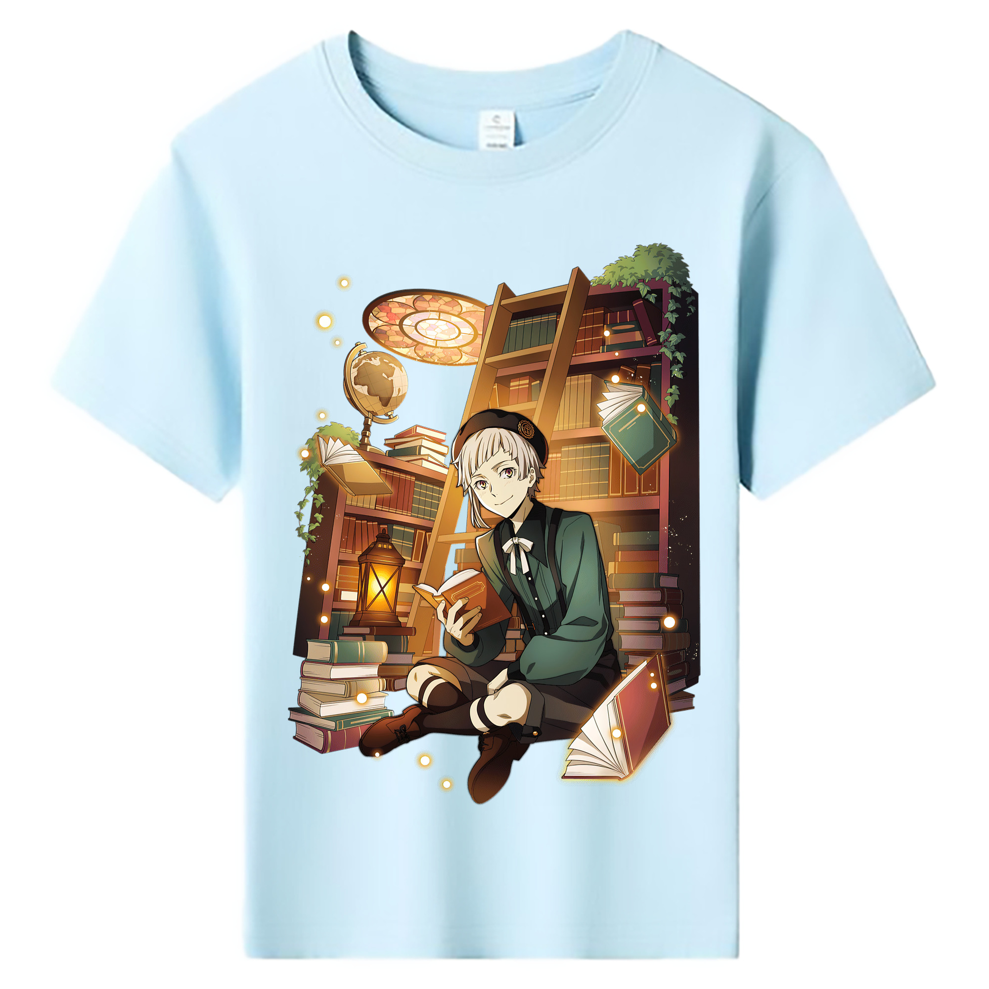 （画像用） 文豪ストレイドッグス Bungo Stray Dogs 綿100％キッズTシャツ（フロントプリント）